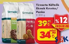 TİRMATA KÖFTELİK EKMEK KIRINTISI/PANKO 200 G